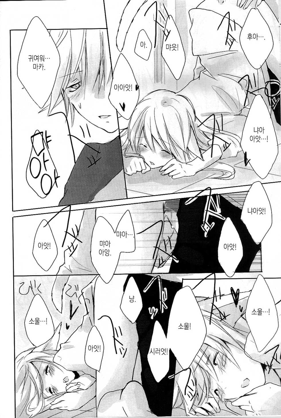 (Further Confusion 2009) [KISS (Katsura Miya)] My Master! (Soul Eater) [Korean] [이거맛좀봐] - Page 13