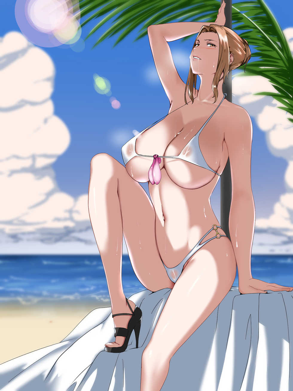 [NYPAON] Shiro Bikini (Tachibana-san-chi no Dansei Jijou) - Page 2