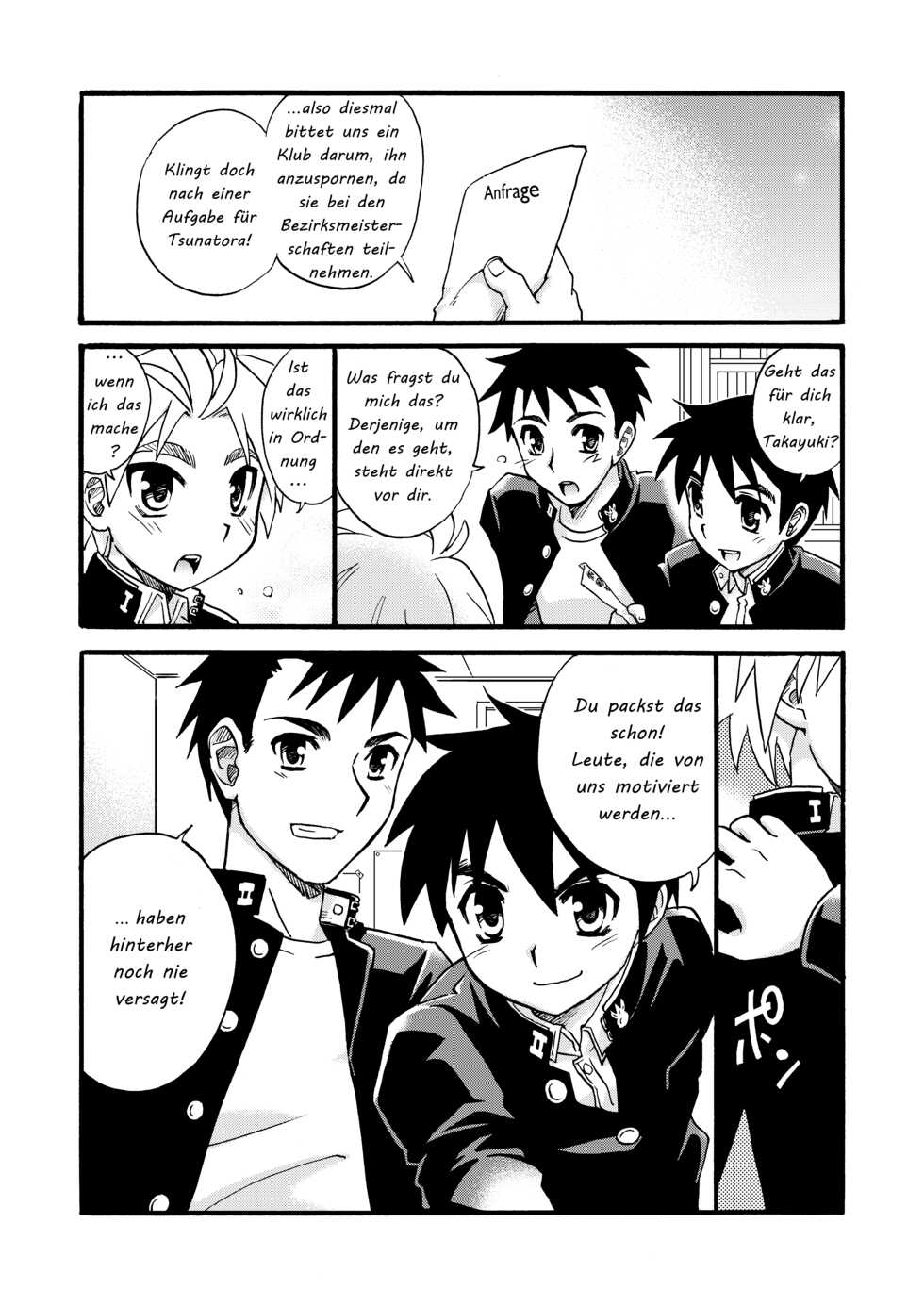 [Yama Momo Kajitsu (Tachibana Momoya)] Cheer Boy Soushuuhen [German] - Page 30