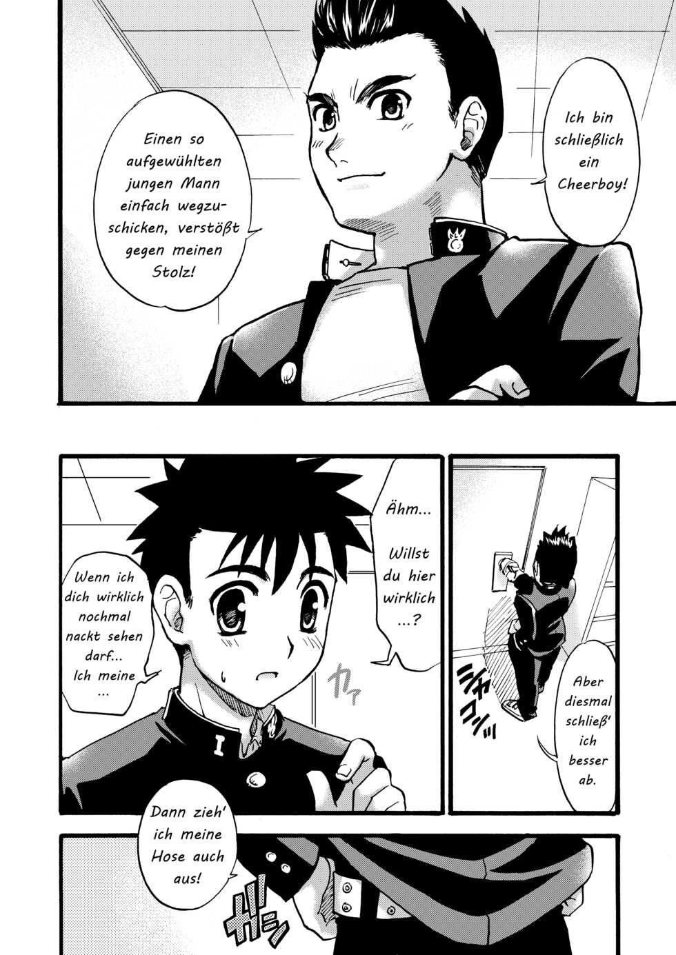 [Yama Momo Kajitsu (Tachibana Momoya)] Cheer Boy Soushuuhen [German] - Page 36