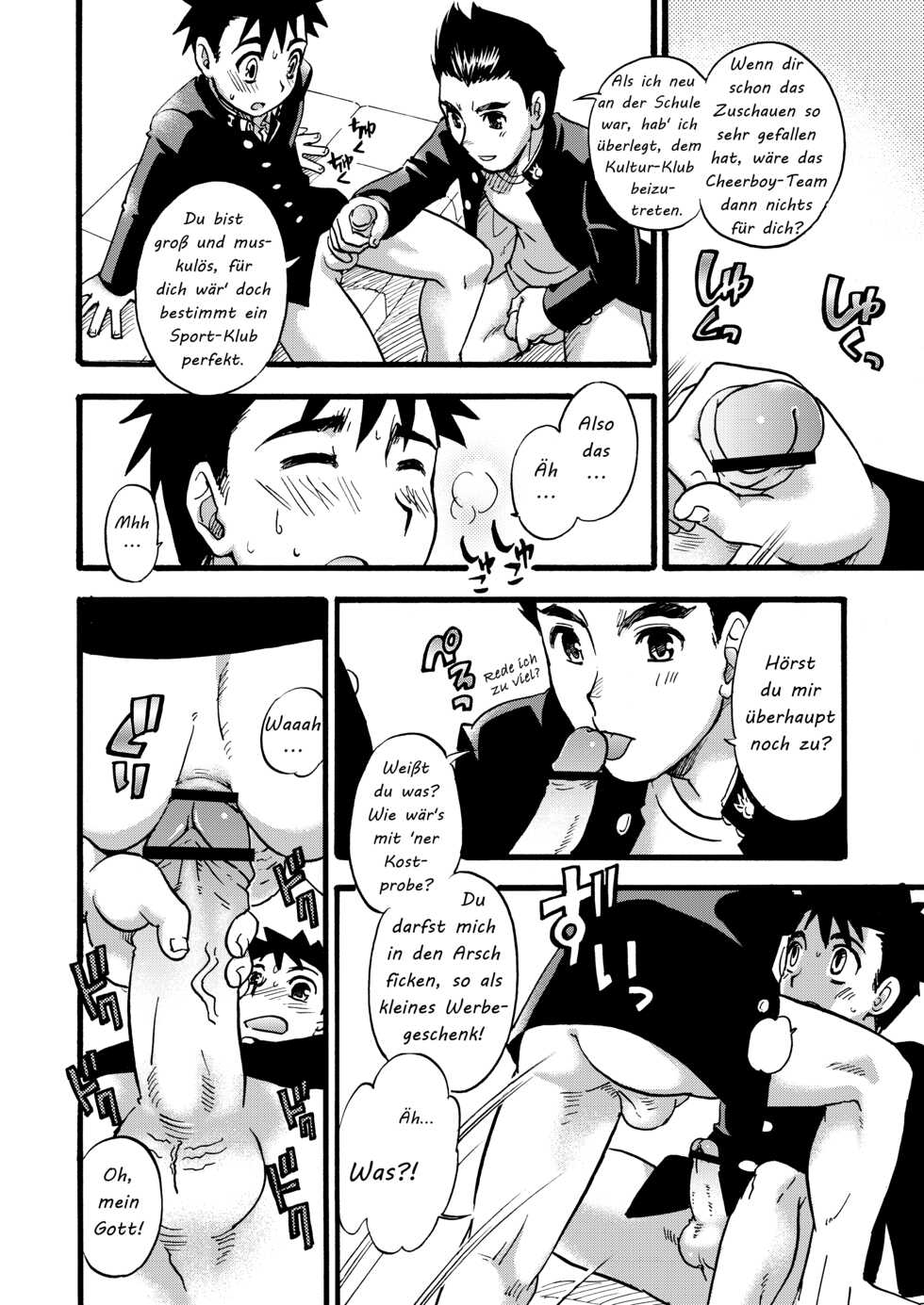 [Yama Momo Kajitsu (Tachibana Momoya)] Cheer Boy Soushuuhen [German] - Page 38