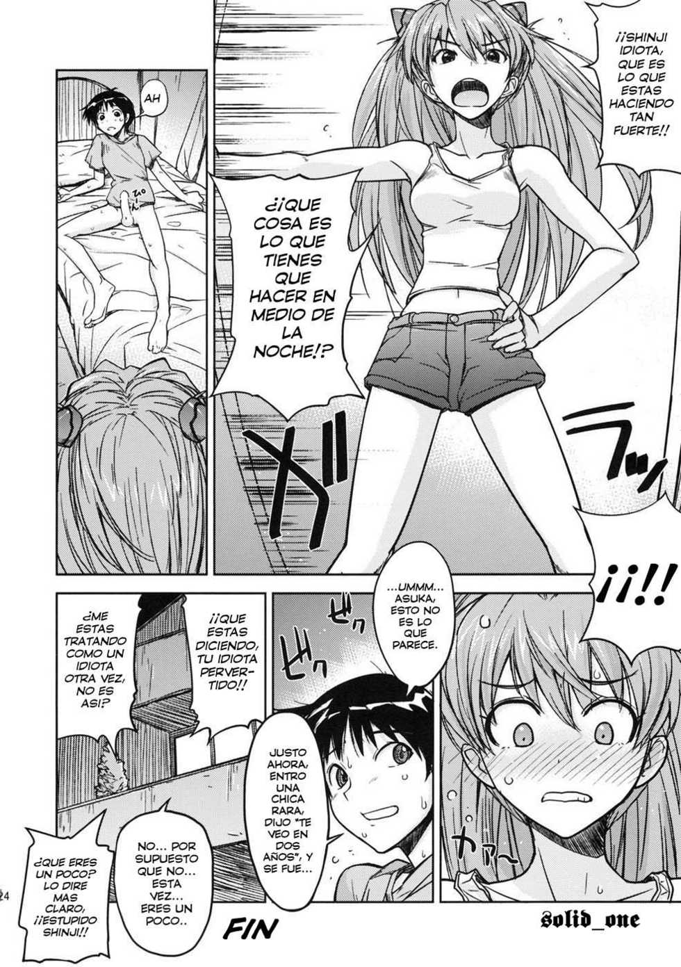 (C76) [Poyopacho (UmiUshi)] Poyopacho W (Rebuild of Evangelion) [Spanish] [solid_one] - Page 23