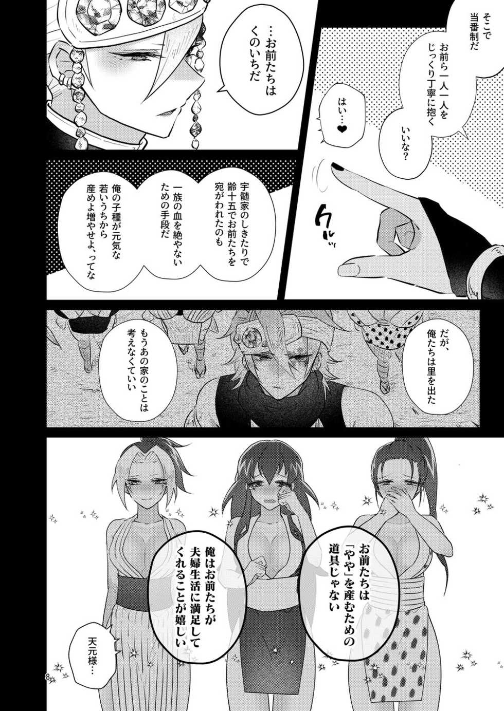 [@No_464 (Miyoshino)] Sora Zui Tengen Ga Yome O Daku Hon Ichi Higo Zuiki Hen (Kimetsu no Yaiba) [Sample] - Page 7