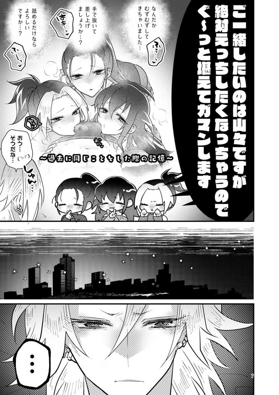 [@No_464 (Miyoshino)] Sora Zui Tengen Ga Yome O Daku Hon Ni Soupupurei Hen (Kimetsu no Yaiba) [Sample] - Page 6
