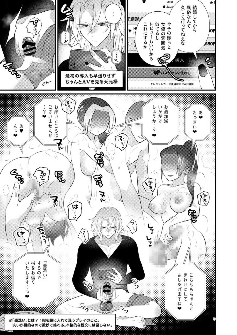 [@No_464 (Miyoshino)] Sora Zui Tengen Ga Yome O Daku Hon Ni Soupupurei Hen (Kimetsu no Yaiba) [Sample] - Page 8