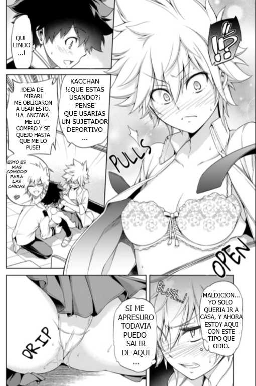 [OMEGA 2-D (Hibino Tomoki, Shima Seiryuu)] Boku no Iinazuke to Osananajimi ga Shuraba Sugiru Ver. 2 (Boku no Hero Academia) [Spanish] [The Tru] - Page 14