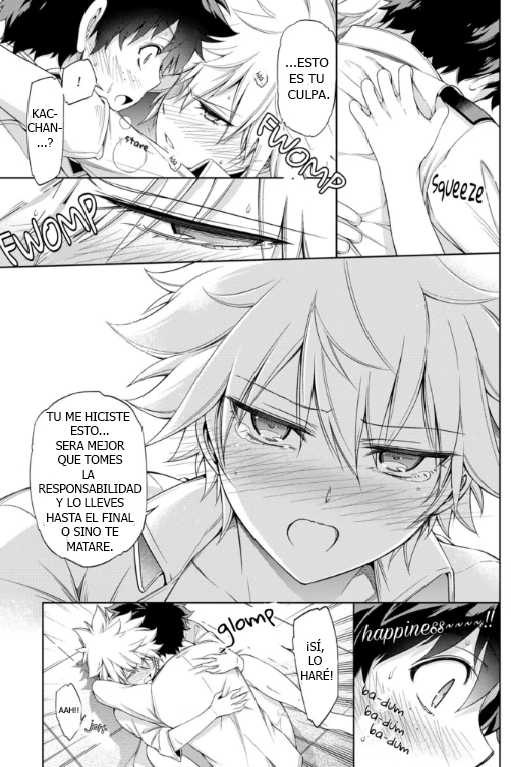 [OMEGA 2-D (Hibino Tomoki, Shima Seiryuu)] Boku no Iinazuke to Osananajimi ga Shuraba Sugiru Ver. 2 (Boku no Hero Academia) [Spanish] [The Tru] - Page 21