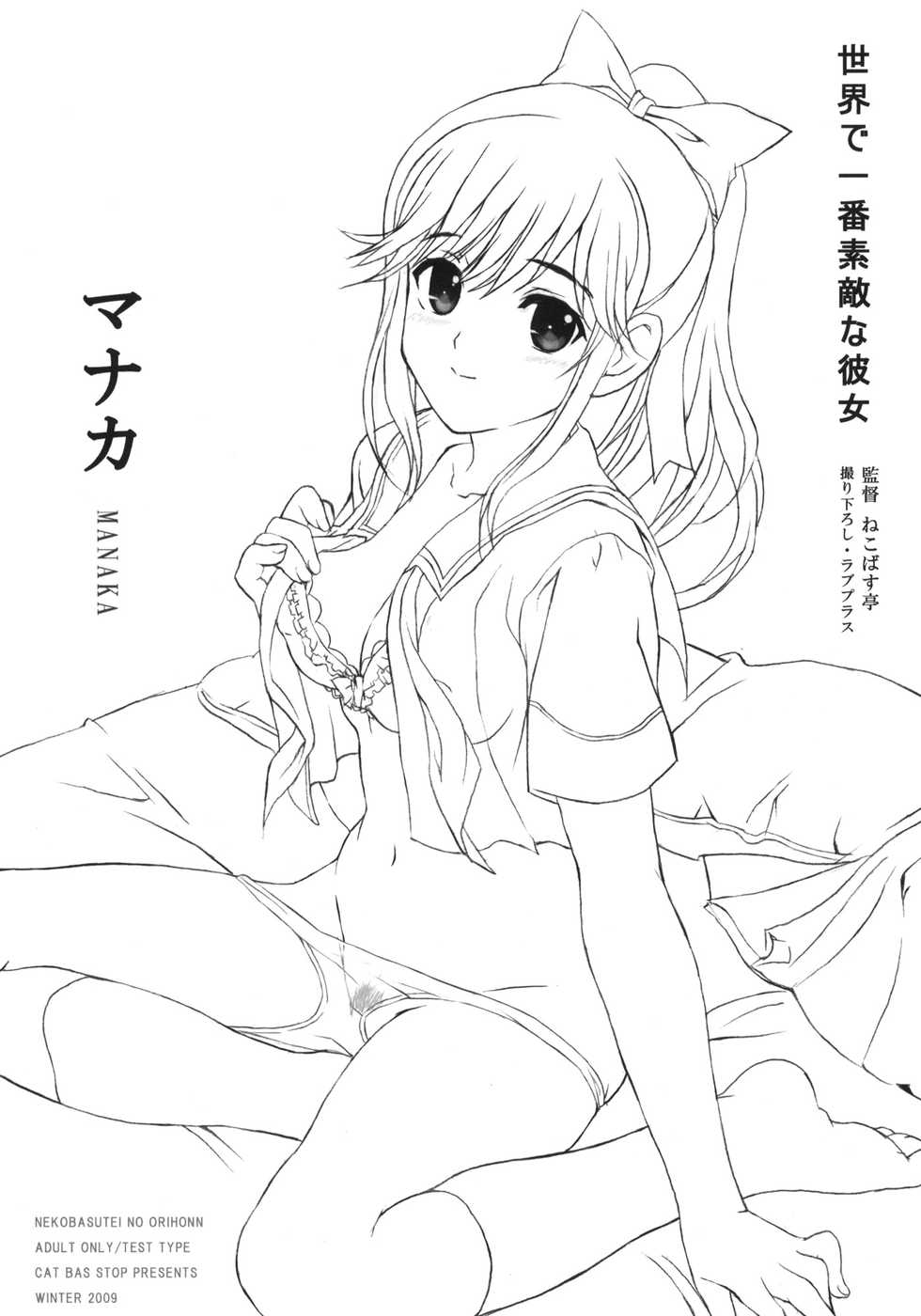 (C77) [Neko-bus Tei (Shaa)] Sekai de Ichiban Suteki na Kanojo Manaka | The Most Lovely Girlfriend In The World (Love Plus) [English] {Doujins.com} - Page 2