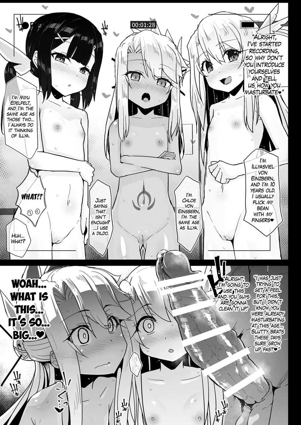 [Eclipse (Rougetu)] Prisma Sanshimai to Chaldea Kase-ya Oji-san | Three Prisma Sisters vs. The Dirty Old Man of Chaldea (Fate/Grand Order, Fate/kaleid liner Prisma Illya) [English] [Digital] - Page 5