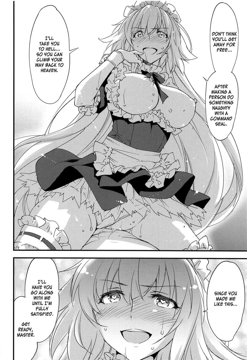 [Zahhatorute (Morinaga Ramune)] Gohoushi Maid Jeanne-chan | Maid Jeanne-chan, At Your Service (Fate/Grand Order) [English] [Nisor] - Page 23