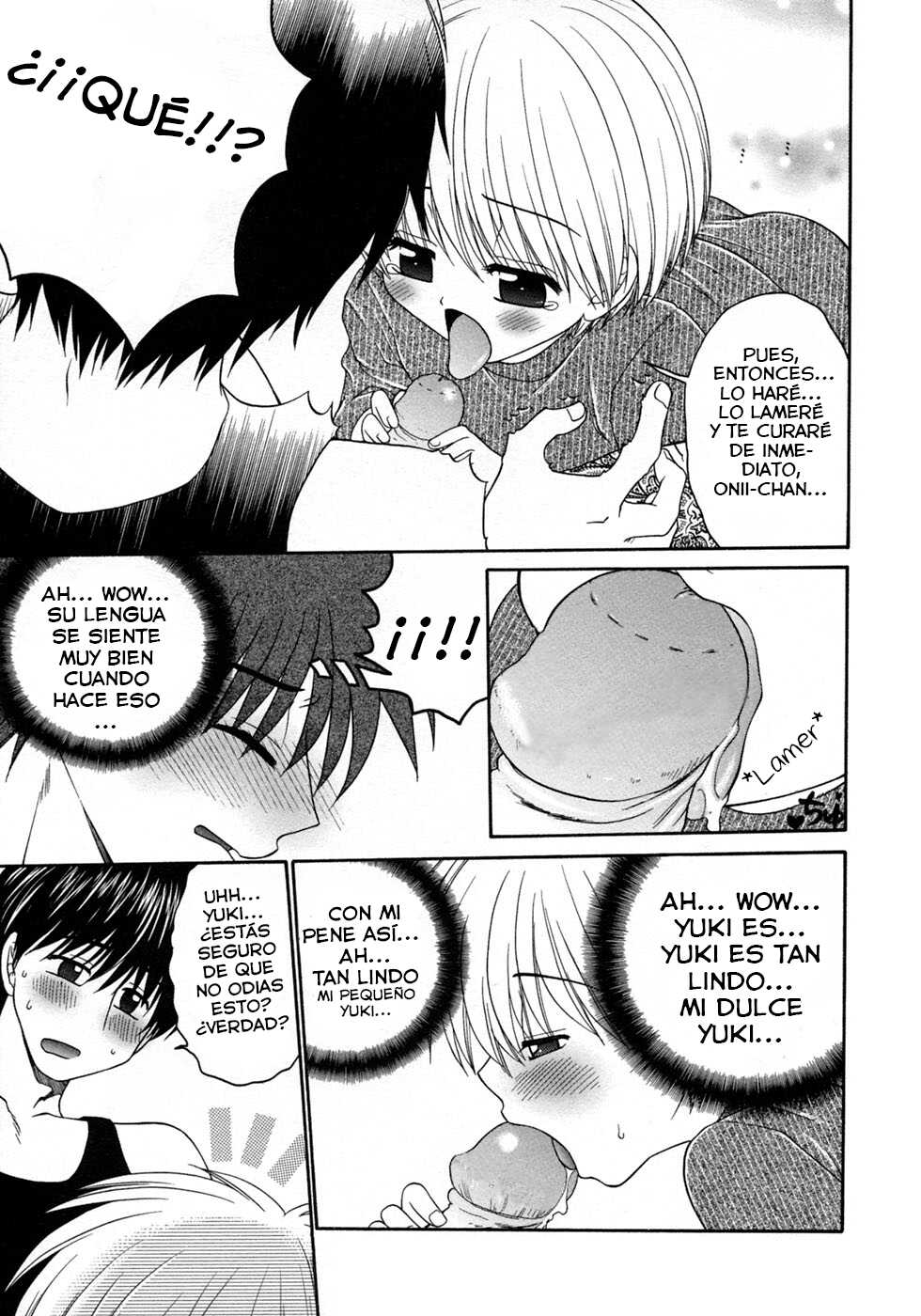 [Yamano Kitsune] Chichin no Pui (Shounen Ai No Bigaku 10 The Asadachi) [Spanish] {Horie} - Page 7