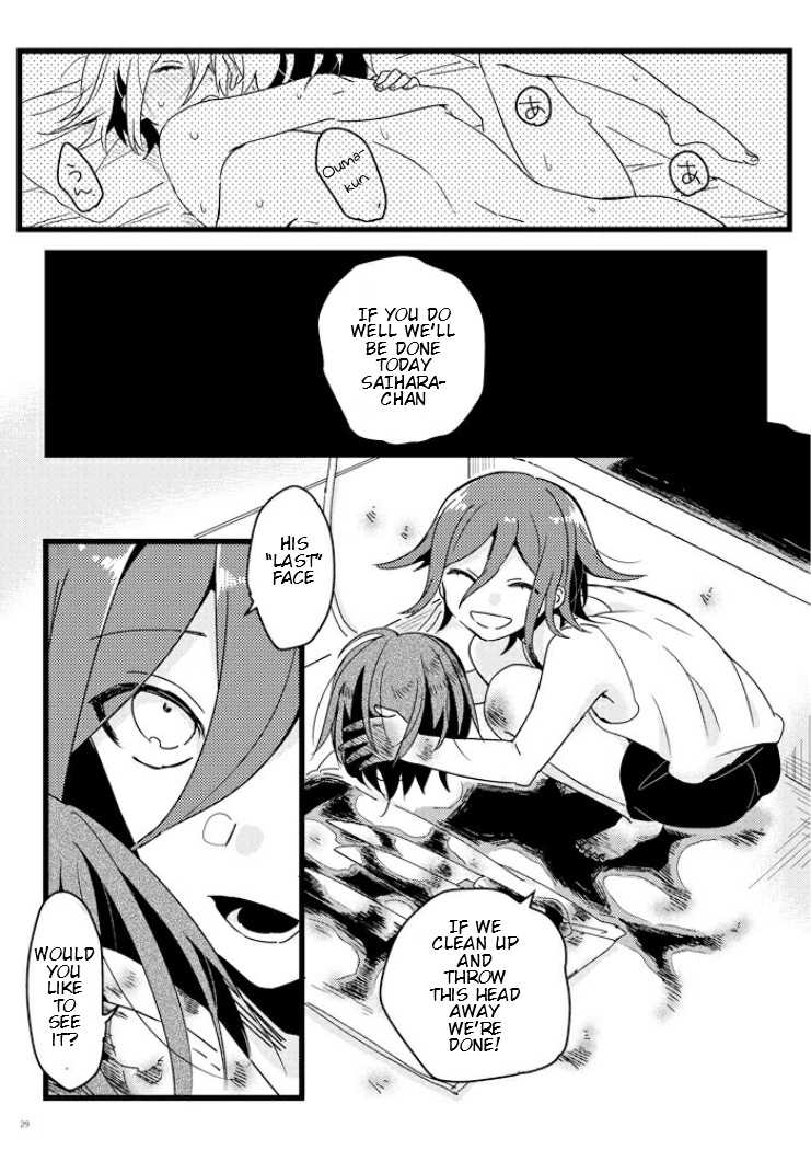 [36 (Hakua)] Shiroi Suisou to Akai Kingyo (New Danganronpa V3) [English] [Digital] - Page 28