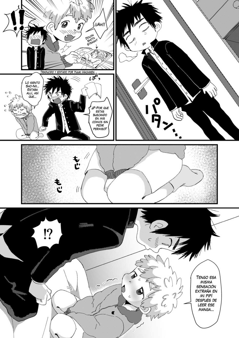 [Suikanotane (Hashikure)] Chigu Hagu | Tig Hug [Spanish] {Yuuki Hachiken} [Digital] - Page 11