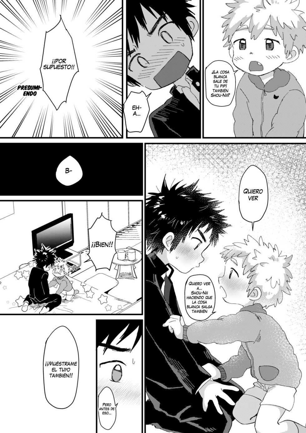 [Suikanotane (Hashikure)] Chigu Hagu | Tig Hug [Spanish] {Yuuki Hachiken} [Digital] - Page 12