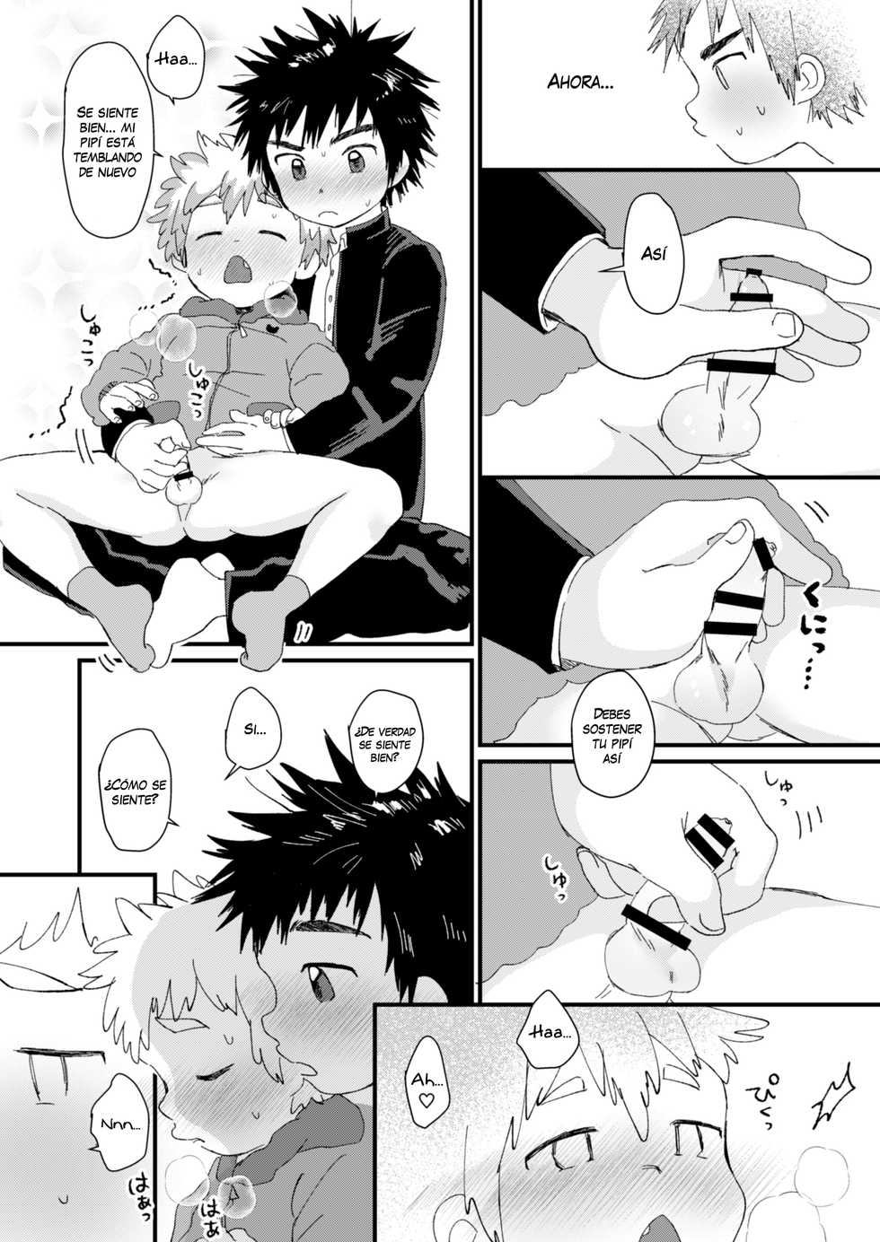 [Suikanotane (Hashikure)] Chigu Hagu | Tig Hug [Spanish] {Yuuki Hachiken} [Digital] - Page 14