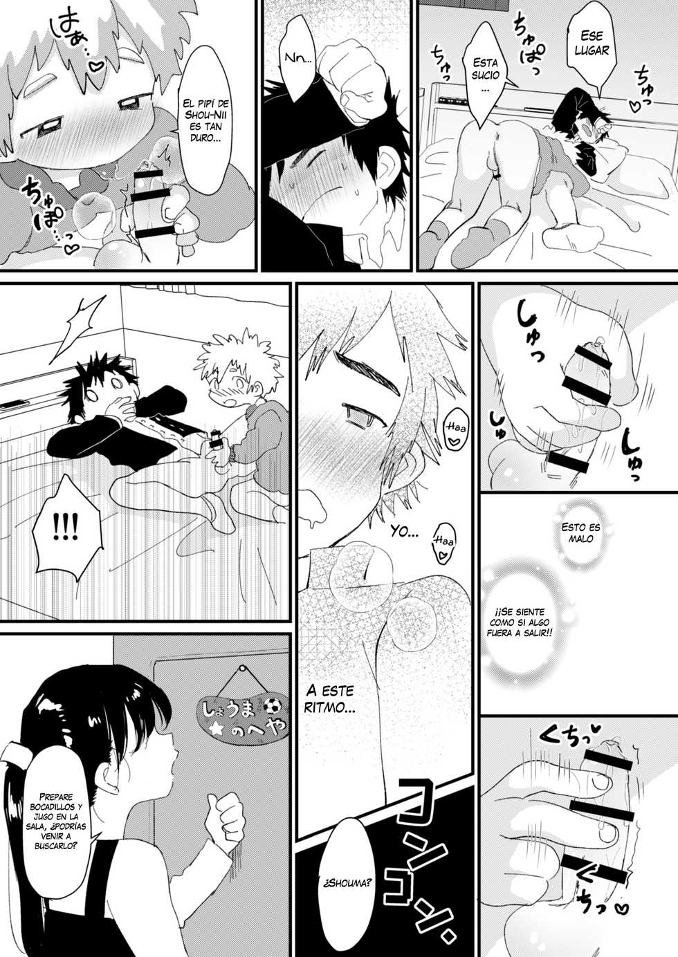 [Suikanotane (Hashikure)] Chigu Hagu | Tig Hug [Spanish] {Yuuki Hachiken} [Digital] - Page 19