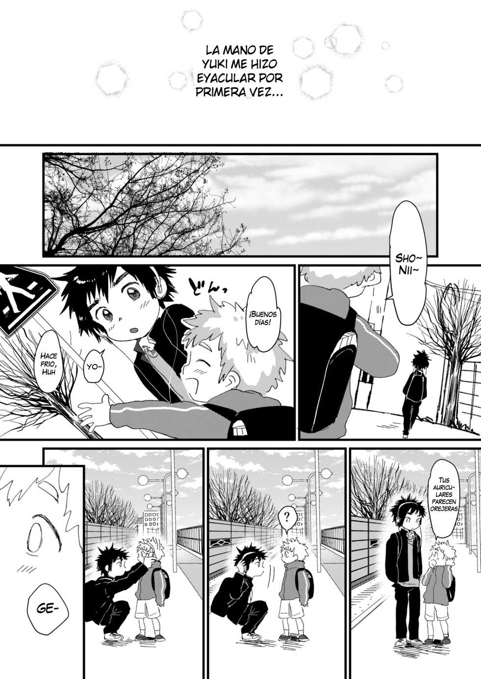 [Suikanotane (Hashikure)] Chigu Hagu | Tig Hug [Spanish] {Yuuki Hachiken} [Digital] - Page 24
