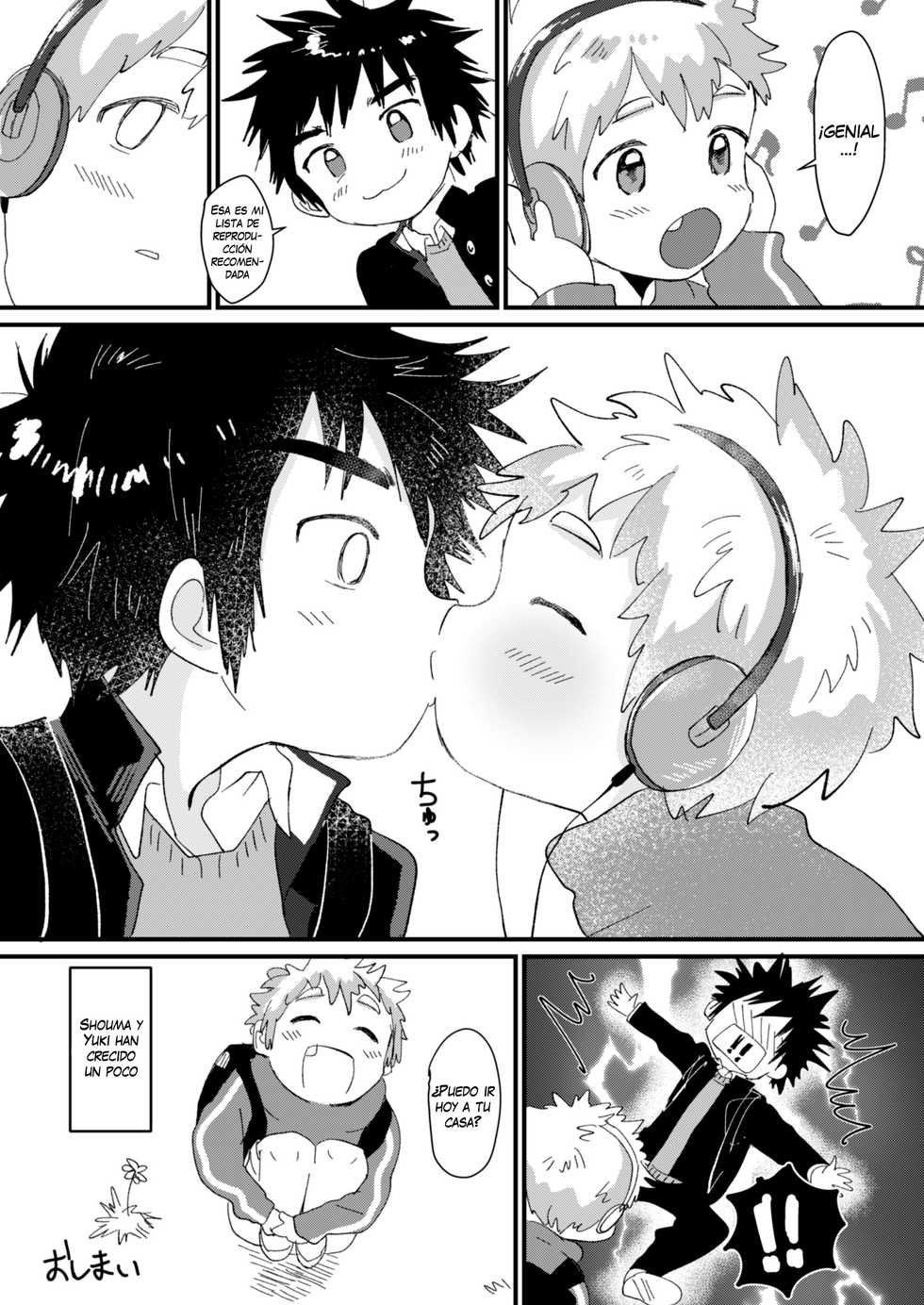 [Suikanotane (Hashikure)] Chigu Hagu | Tig Hug [Spanish] {Yuuki Hachiken} [Digital] - Page 25