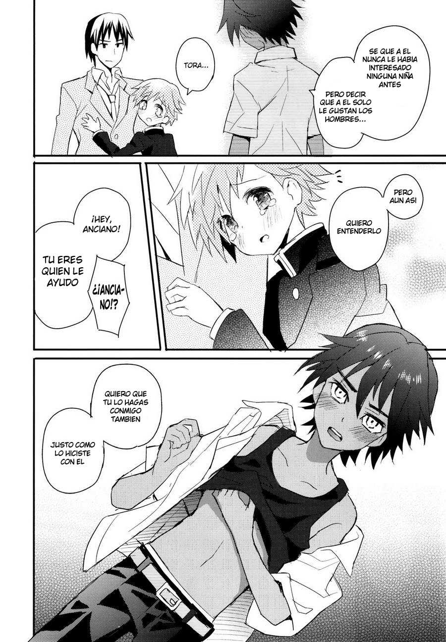 (Shota Scratch 30) [88scones (Sakaki Tsui)] Tonari no Spats & Misanga [Spanish] {Yuuki Hachiken} [Digital] - Page 9