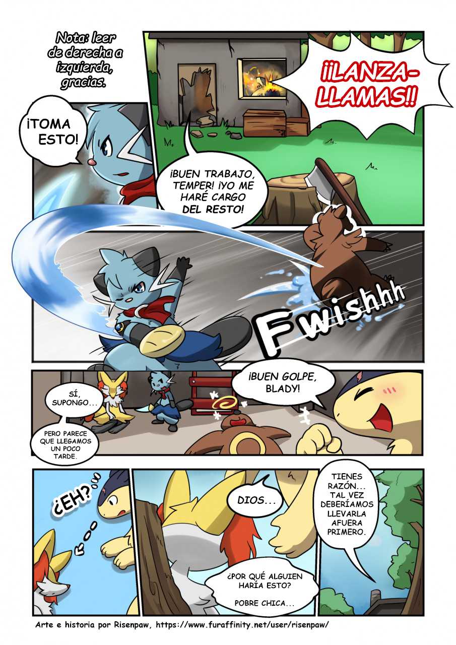[Risenpaw] First Night (Pokémon) [Spanish] [Koinu] - Page 3
