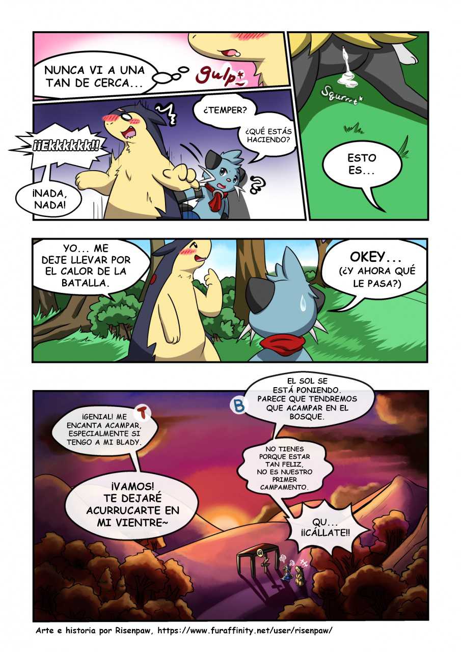 [Risenpaw] First Night (Pokémon) [Spanish] [Koinu] - Page 4