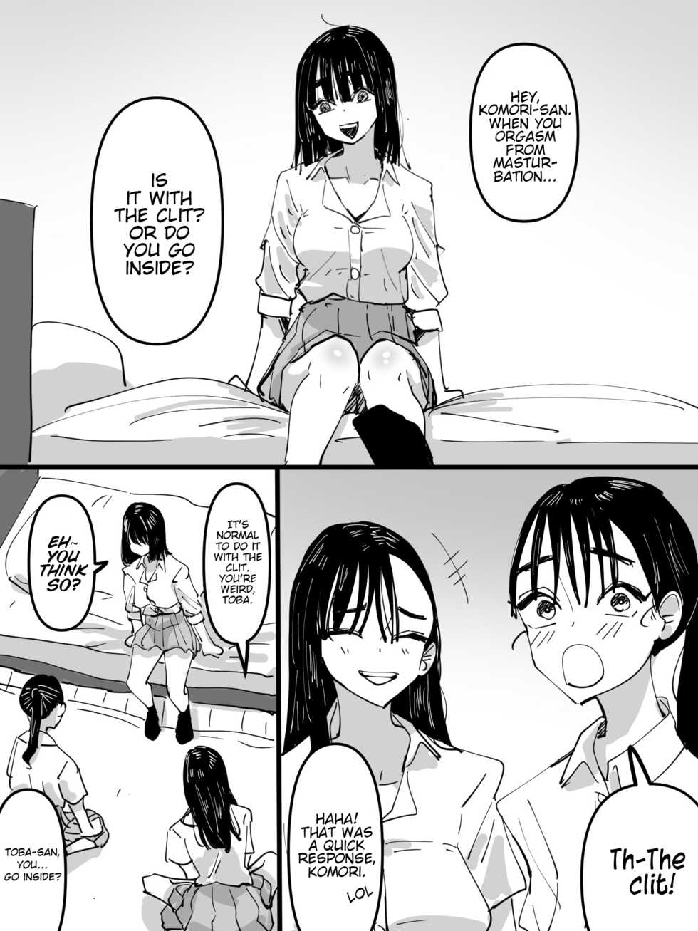 [Aweida] I Was Talking About Masturbation With My Friends and Ended Up Actually Crossing the Line [English][Goggled Anon][Digital] - Page 1
