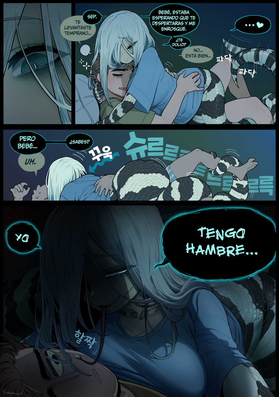 [Sparrowl] Good morning + After | Buenos días + Después [Español] [HGnF] [Decensored] - Page 2