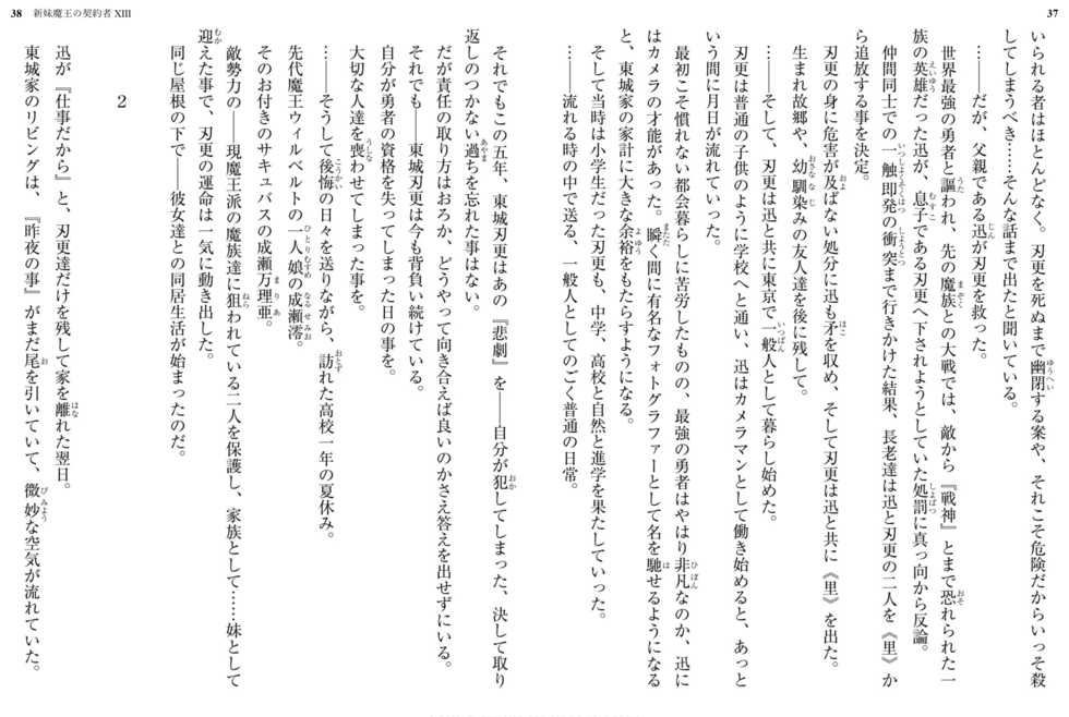 [Uesu Tetsuto, Ookuma Nekosuke] Shinmai Maou no Testament XIII [Digital] - Page 23