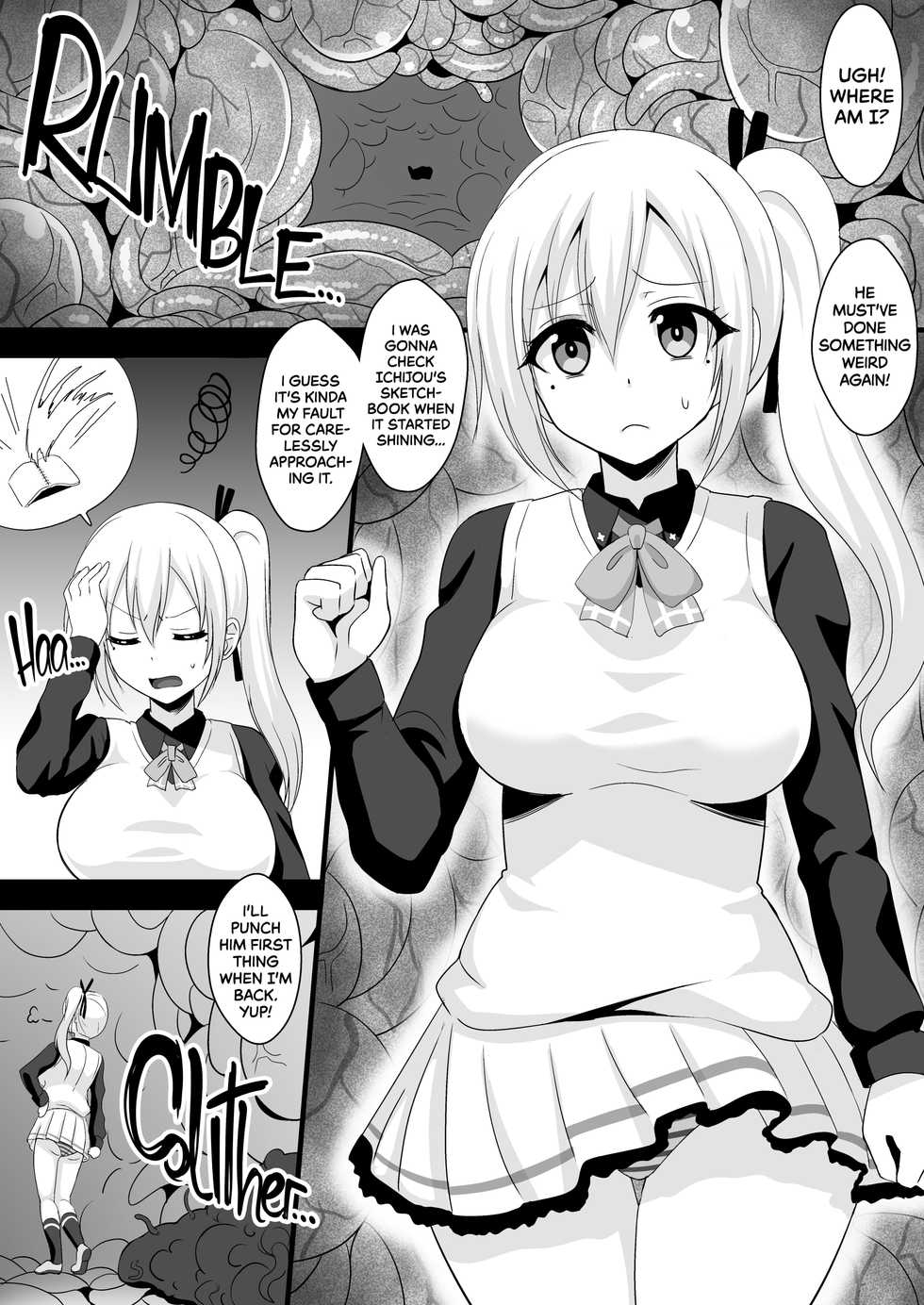 [Kleitos (Ryunosuke)] Mugen Zecchou no Tentacle World | Endless Orgasms Tentacle World (Musaigen no Phantom World) [English] {2d-market.com} [Decensored] [Digital] - Page 3