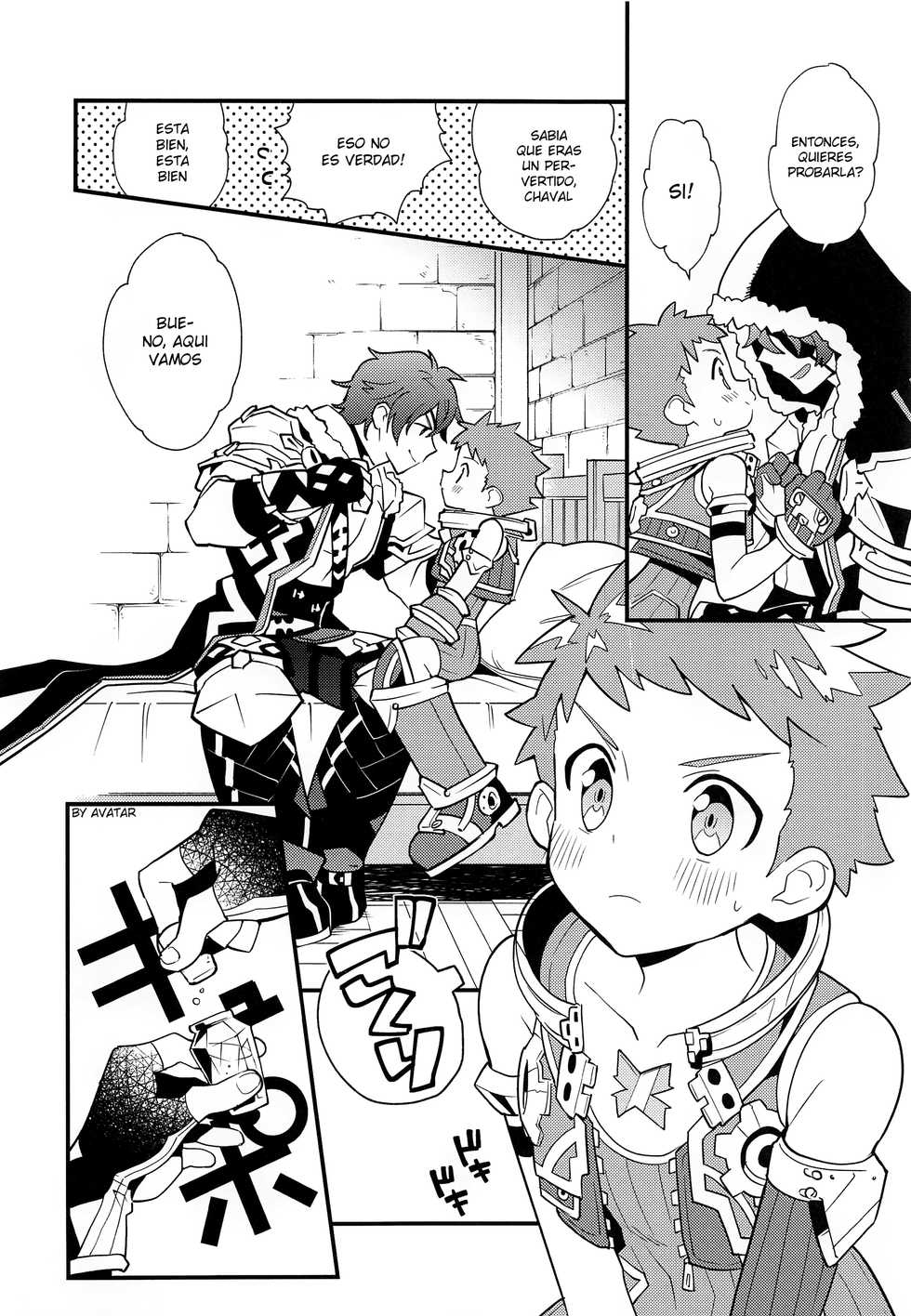 (C95) [Pometeor (Enotou)] TROP DUEX (Xenoblade Chronicles 2) [Spanish] {Avatar-kun} - Page 7