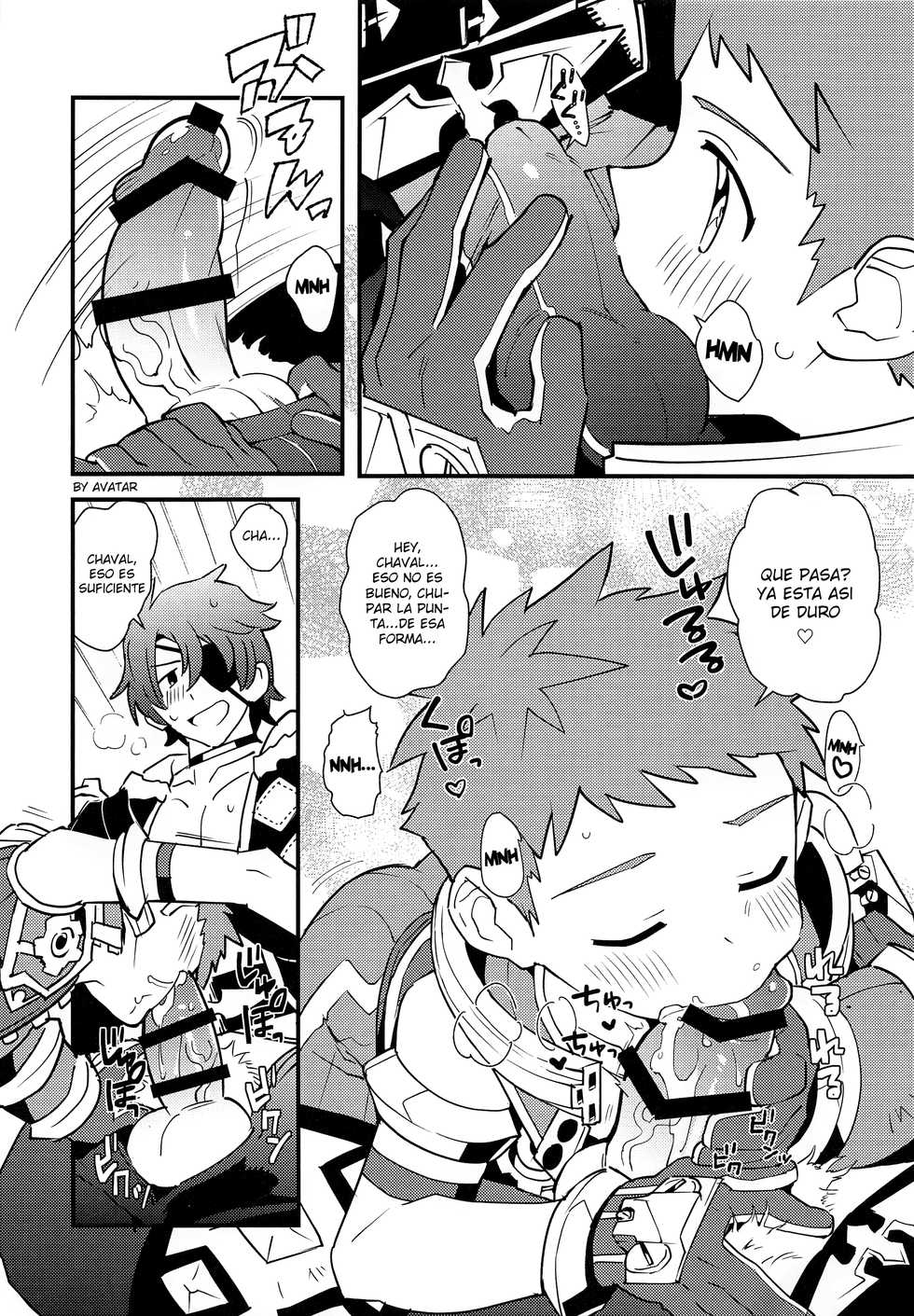 (C95) [Pometeor (Enotou)] TROP DUEX (Xenoblade Chronicles 2) [Spanish] {Avatar-kun} - Page 13