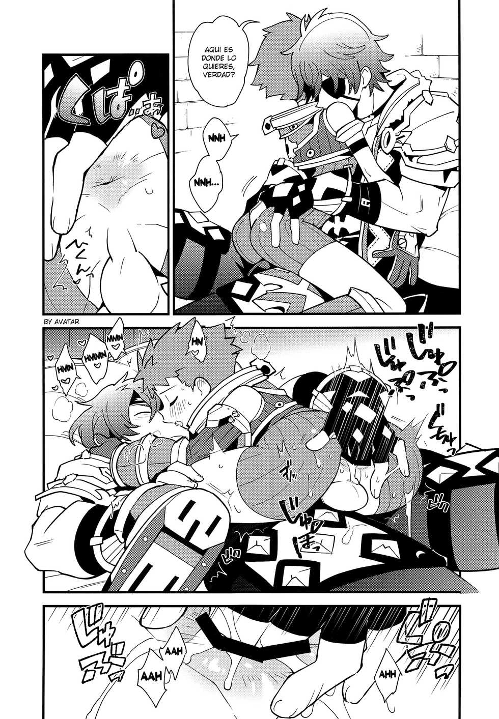 (C95) [Pometeor (Enotou)] TROP DUEX (Xenoblade Chronicles 2) [Spanish] {Avatar-kun} - Page 16