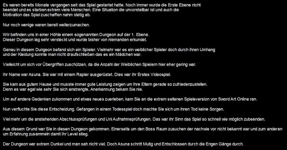 Strange Things in a Videogame. Sword Art Online: More than a Deathgame? - Page 5