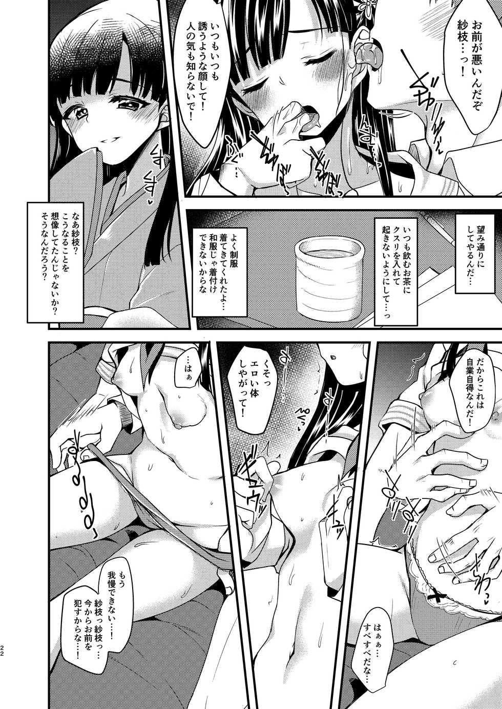 (C93) [Omochiya (Various)] Kobayakawa Sae no Chinkoki Chin (THE IDOLM@STER CINDERELLA GIRLS) - Page 22