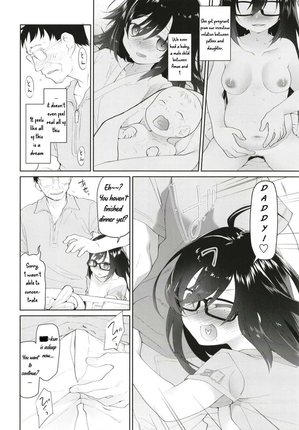 [KashiNoKi (Midori No Rupe)] Chichi no Aijin 19-sai [English] [Uncle Bane] - Page 13