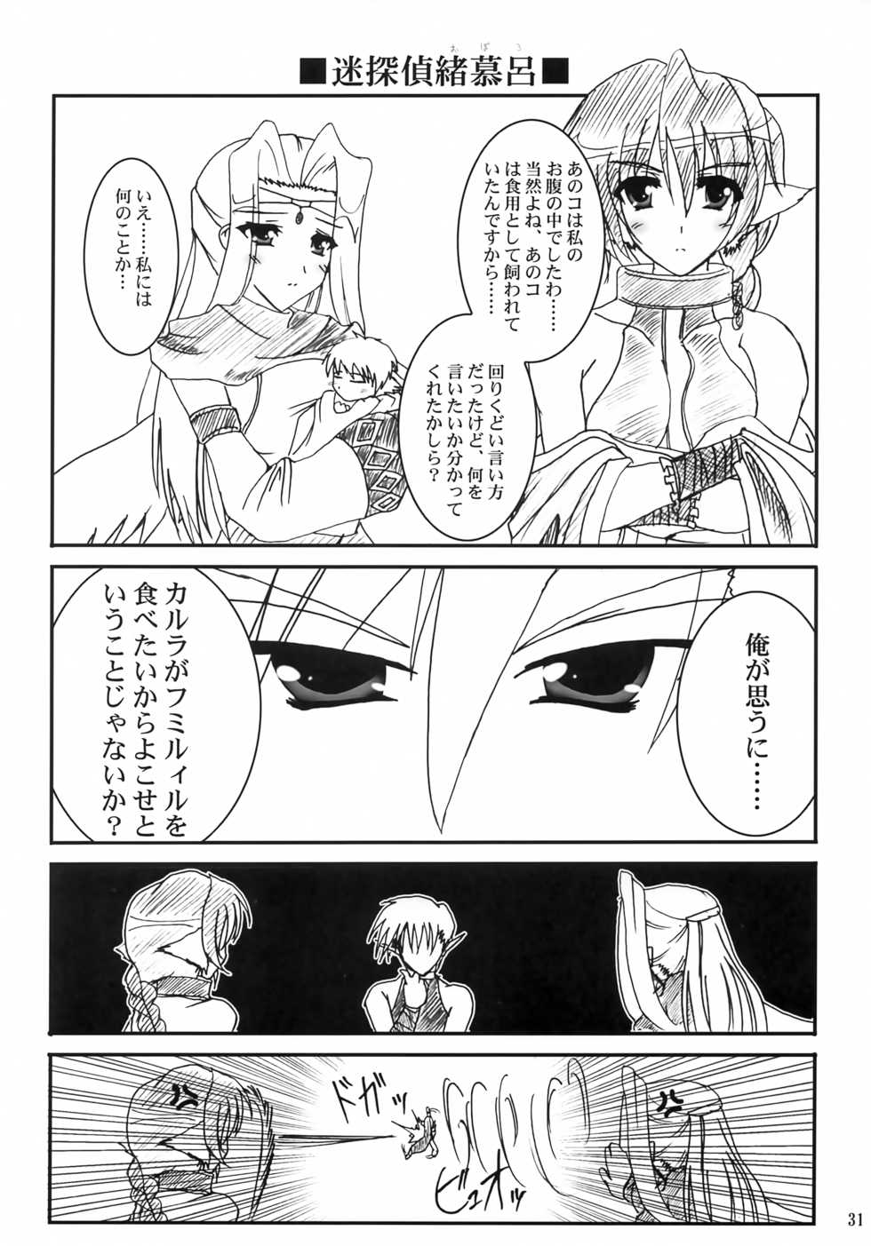 (CR32) [A' (bebe)] Yume Shi Kanata (Utawarerumono) - Page 30