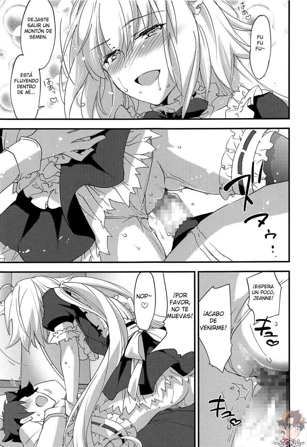 [Zahhatorute (Morinaga Ramune)] Gohoushi Maid Jeanne-chan (Fate/Grand Order) [Spanish] - Page 22