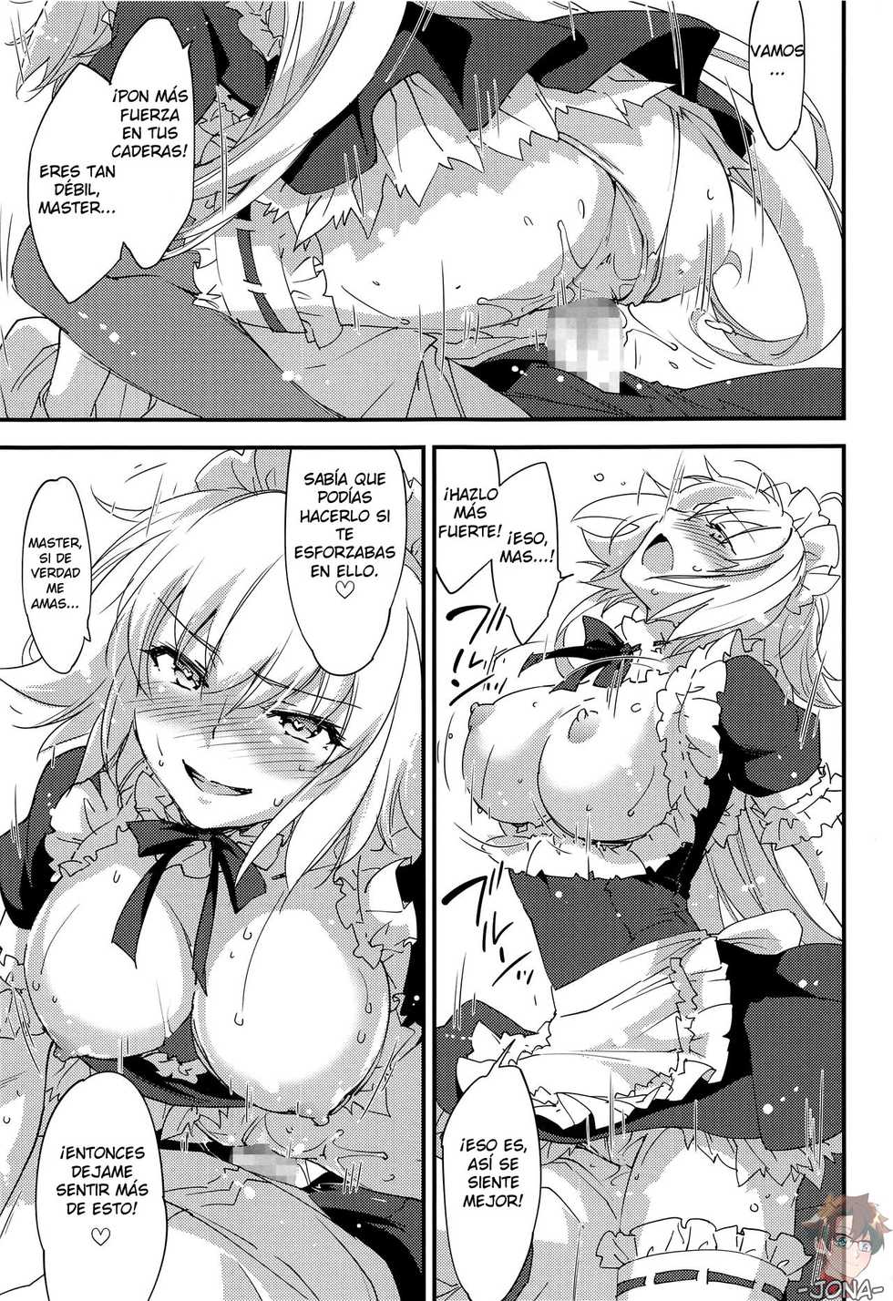 [Zahhatorute (Morinaga Ramune)] Gohoushi Maid Jeanne-chan (Fate/Grand Order) [Spanish] - Page 24