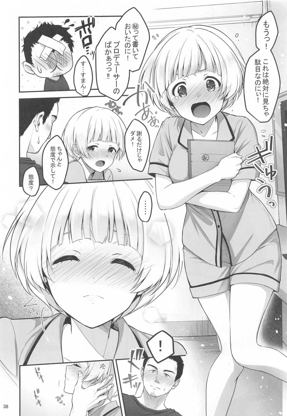 (Mega Akihabara Doujinsai 3) [Yukisizuku (Naganeko)] Secret Lesson (The IDOLM@STER MILLION LIVE!) - Page 39