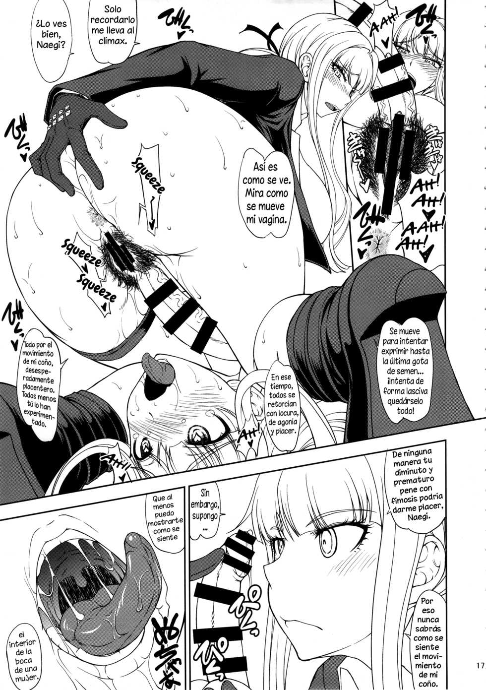(C91) [Majimadou (Matou)] Chougenkai Hatsujou Koudou EVERFREE (Danganronpa) [Spanish] (Solarismaximum) - Page 16