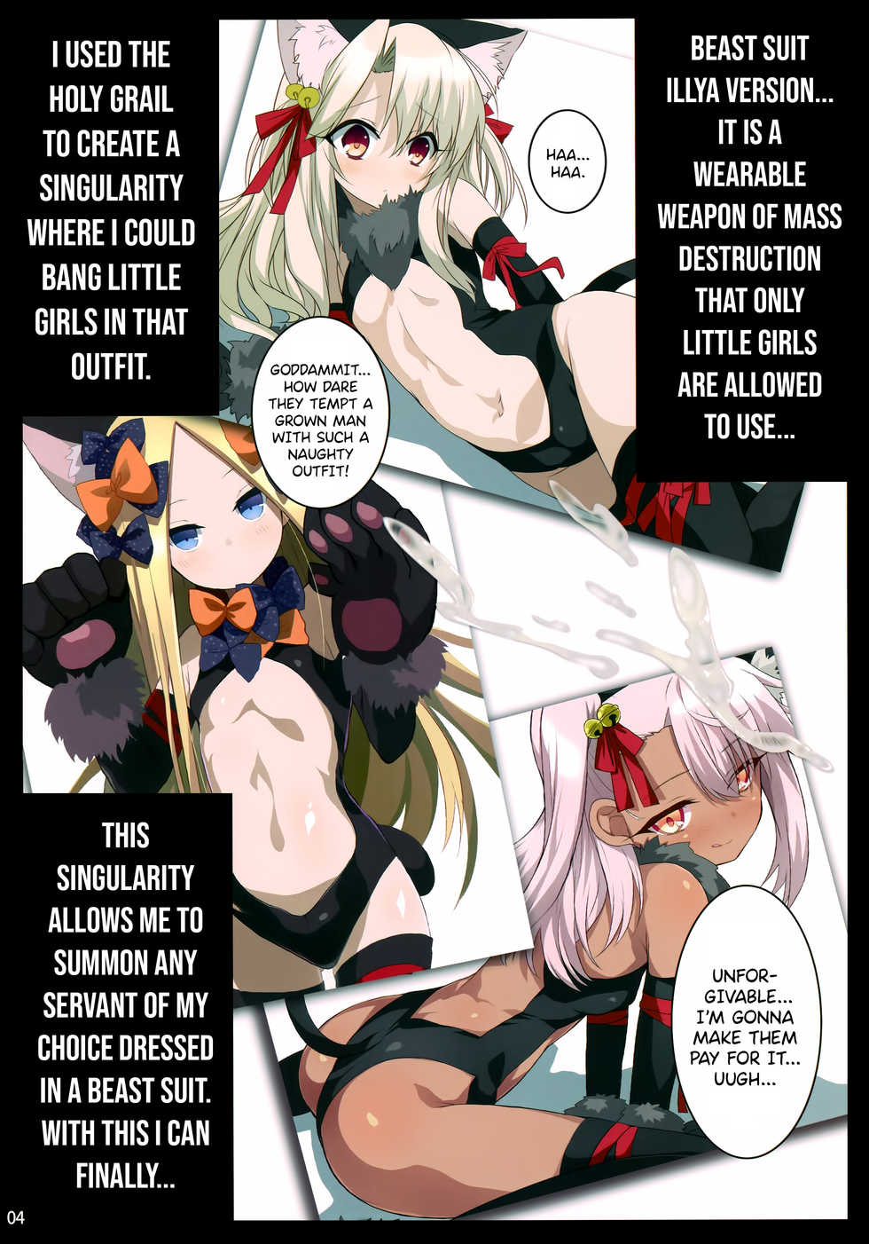 (C94) [Kuroi Suisei (Shimeji Nameko)] Beast Pakopako (Fate/Grand Order) [English] [Black Grimoires] - Page 3
