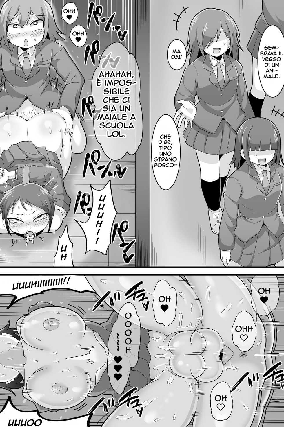 [Dakkoku Kidoutai S.A.C (Dakkoku Jiro)] Futanari Dekachin School Life  |  Vita da studentessa di una futanari dal cazzo gigantesco [Italian] [DailyDose] - Page 20