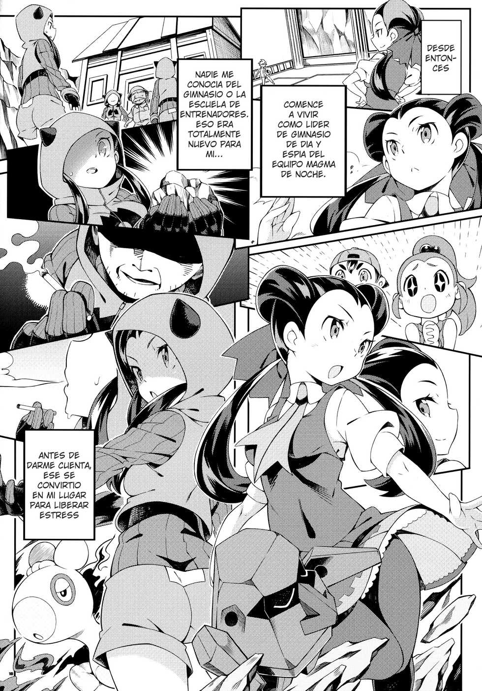 (C89) [PilotStar (Iso Nogi)] ANOTHER WORLD (Pokémon Omega Ruby and Alpha Sapphire) [Spanish] - Page 9