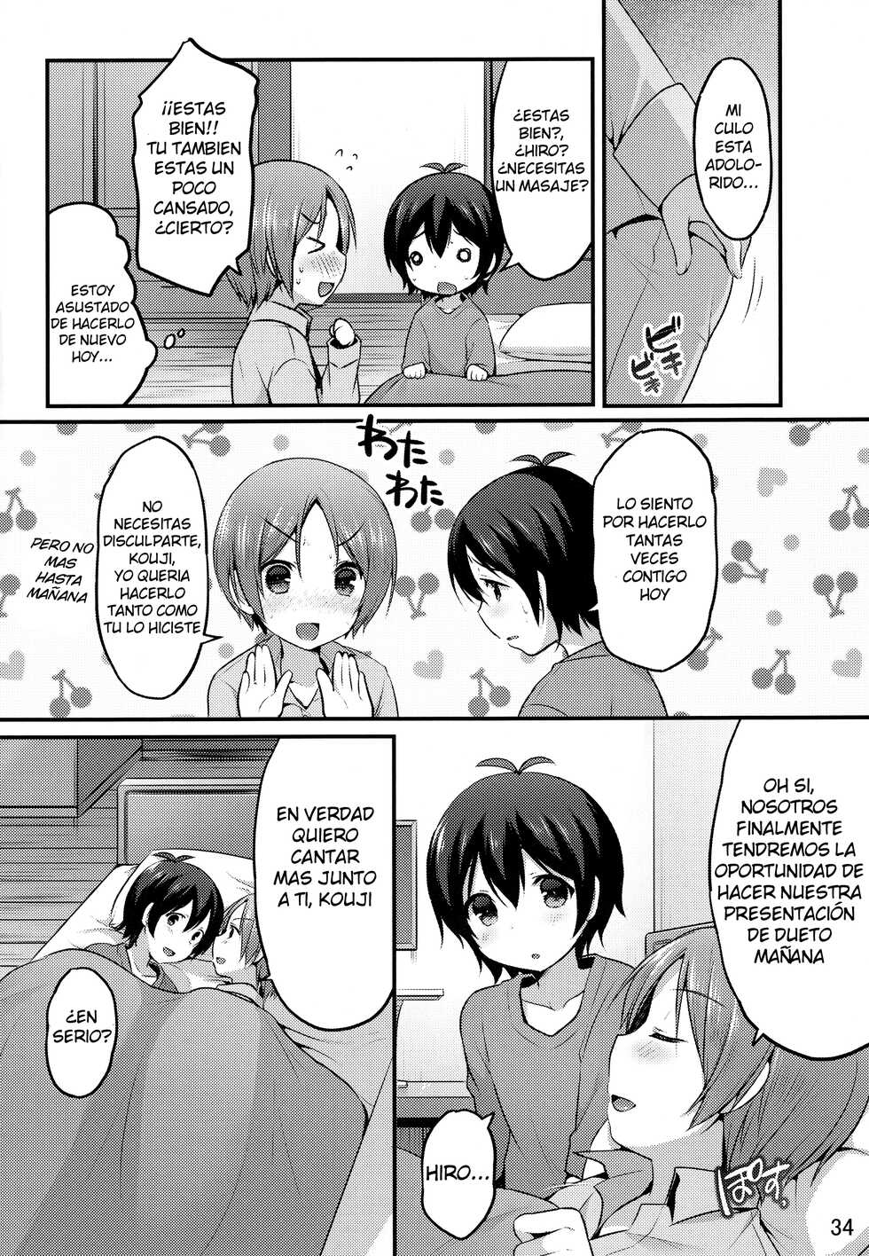 (Kindan no Prism) [Unagigoya (Sakura Puchilo)] Otokonoko no Tsubomi (Pretty Rhythm) [Spanish] {Yuuki Hachiken} - Page 31