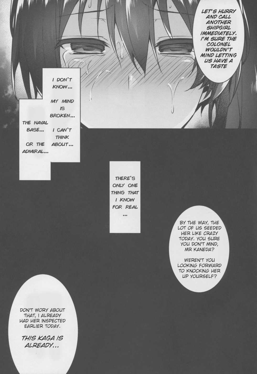 (C88) [Himeya (Abe Inori)] Seisai Kuubo ga Netoraremashite | My Battleship Wife is Cuckolded from me (Kantai Collection -KanColle-) [English] [Apricot Jam] - Page 27