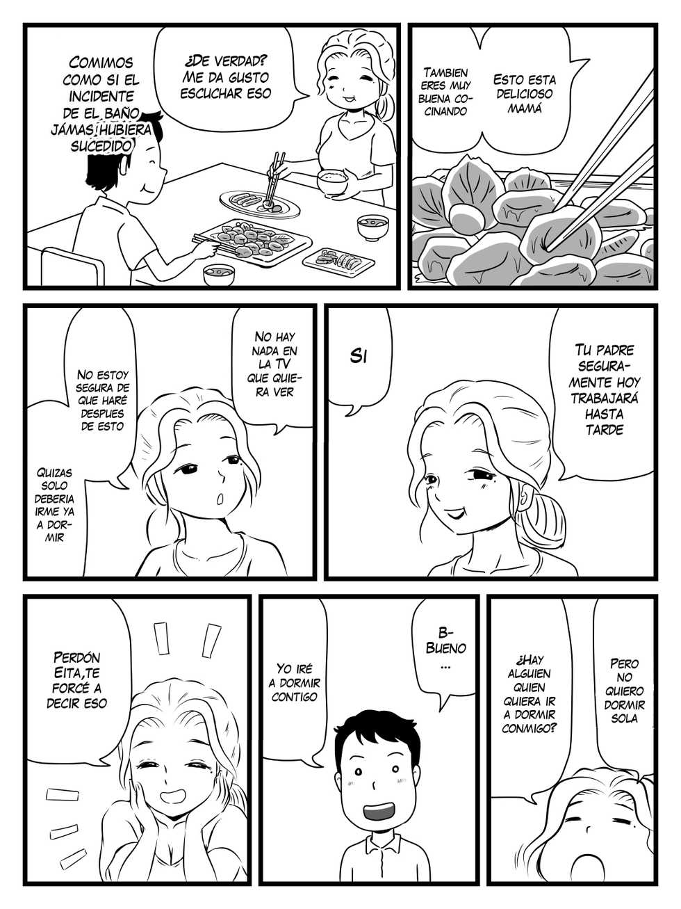 [Momoziri Hustle Dou] Demodori Kaa-san ga Eroku natte ita Ken | The Case Of A Mother Becoming Sexier After Moving Back In With Her Parents Post-Divorce [Spanish][VarKatzas666] - Page 27