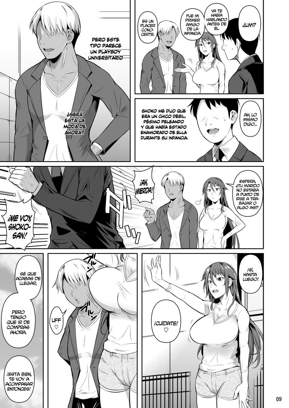 [Shoot The Moon (Fuetakishi)] Ana Zuma 3: Motoyan Osanazuma ga Ochita Wake | Los agujeros de una esposa 3: La caída de una joven esposa exdelincuente [Spanish] [NTINFS] [Digital] - Page 10