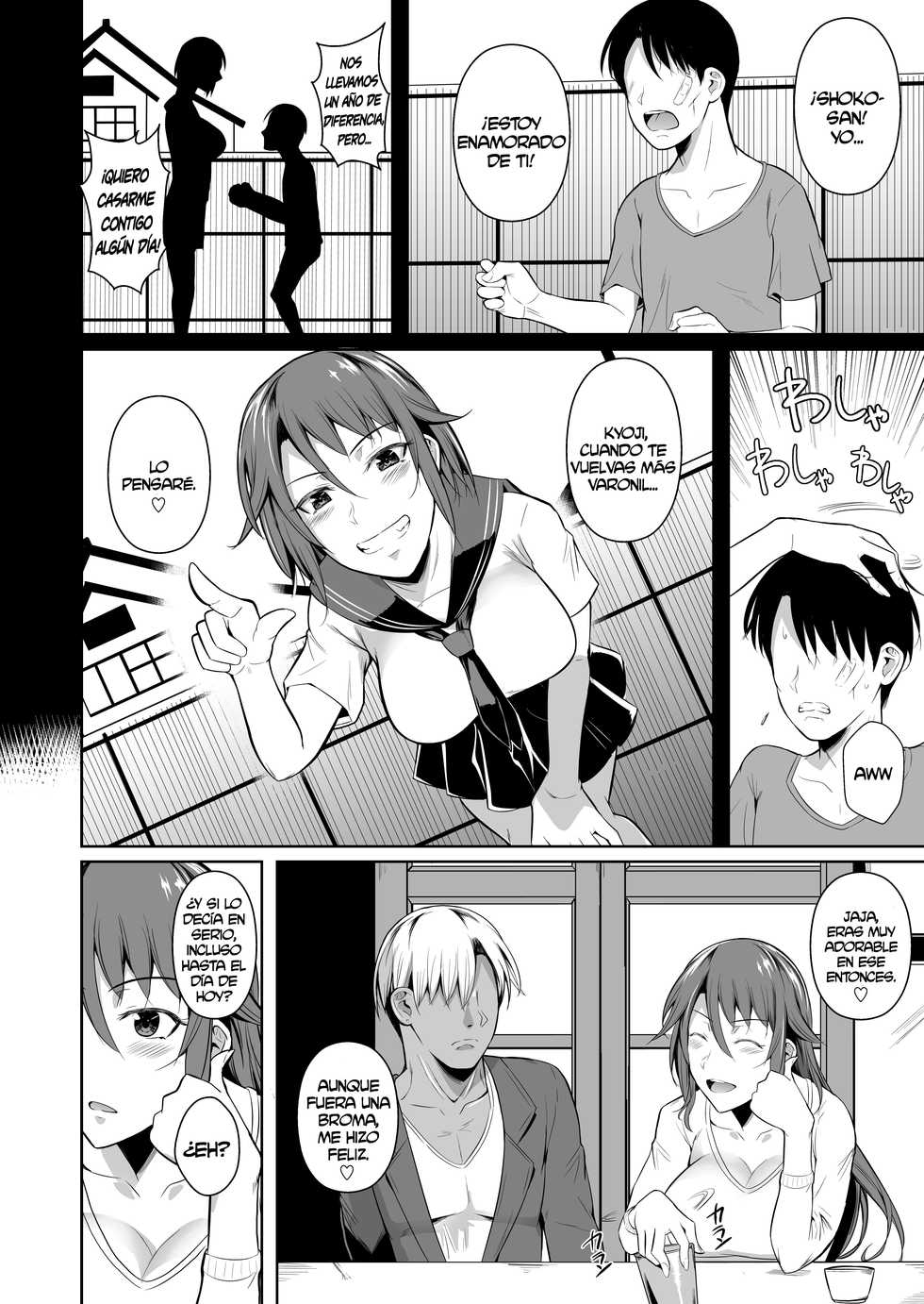 [Shoot The Moon (Fuetakishi)] Ana Zuma 3: Motoyan Osanazuma ga Ochita Wake | Los agujeros de una esposa 3: La caída de una joven esposa exdelincuente [Spanish] [NTINFS] [Digital] - Page 13