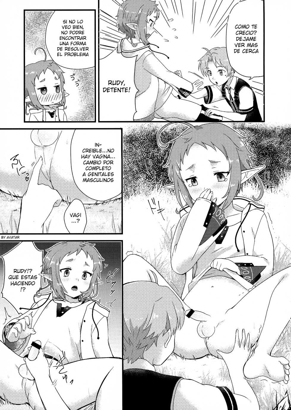 (AC3) [Ziploc (Yamachan)] Elf no Koeda (Mushoku Tensei ~ Isekai Ittara Honki Dasu ~) [Spanish][Avata-kun] - Page 17