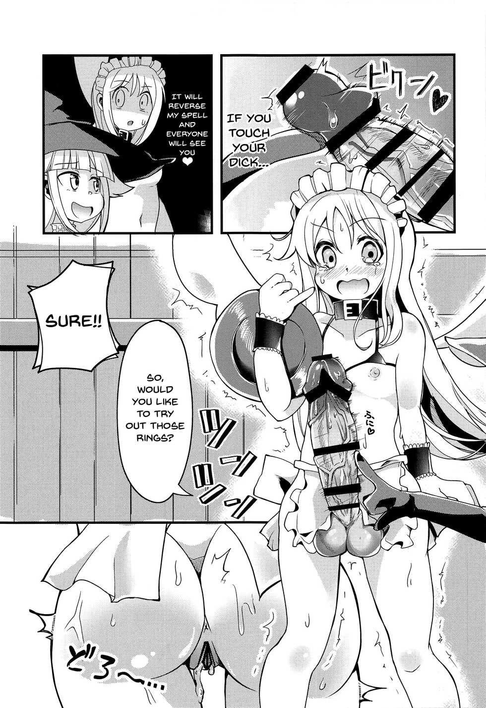 (Futaket 17) [Torotoro Tororokonbu (Sakuretsu Tororokonbu)] Roshutsu Tenshi Crim-kun 2 | Exposed Angel Crim-kun 2 (Ishuzoku Reviewers) [English] {Doujins.com} - Page 14